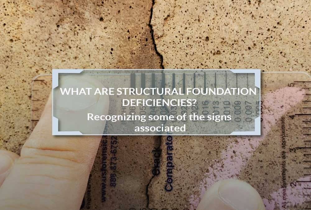 Structural Foundation Deficiency