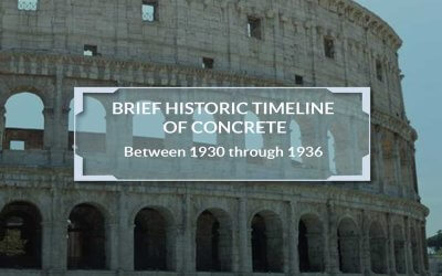 History Of Concrete